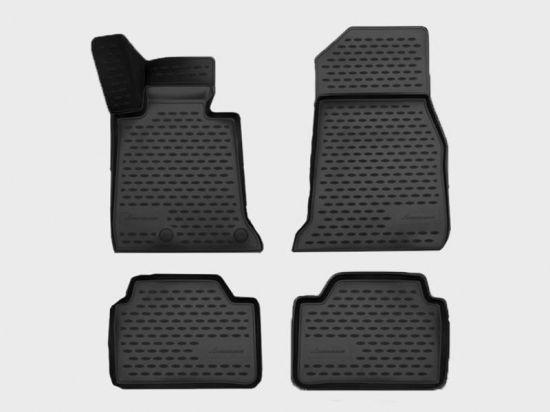 Rubber mats 3D BMW 1 (f20) 2011->, 4 pcs. /L04001