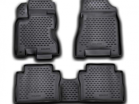 Ruber mats 3D RENAULT Koleos 2008->, 4 pcs. /L54022