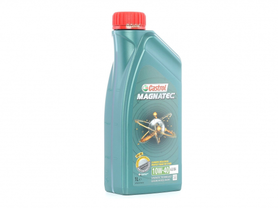 CASTROL Magnatec, A3/B4 Variklio alyva 10W-40, 1l, pusiau sintetinė alyva