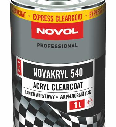 Akrilinis lakas 1L 2+1 NOVOL Novakryl su kietikliu NOVOL35661 ( H5140 0.5L)