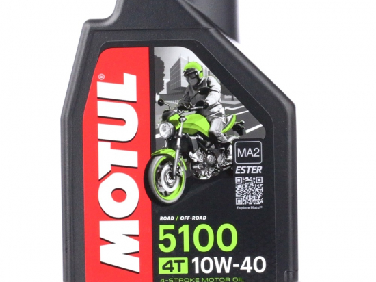 MOTUL 4T 5100 Variklio alyva   10W-40, 1l, pusiau sintetine alyva