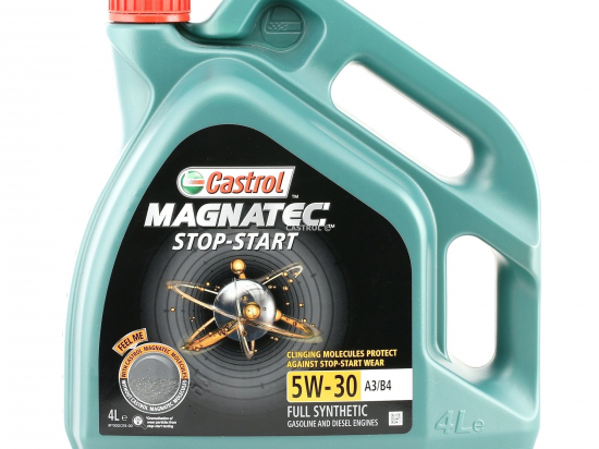 CASTROL Magnatec, Stop-Start A3/B4 Variklio alyva 5W-30, 4l, Visiškai sintetinė alyva