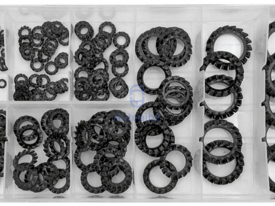 Fiksuojamų poveržlių rink. 200vnt. YATO