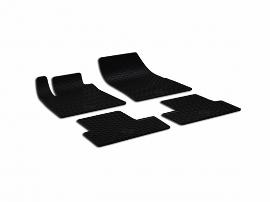 Rubber mats RENAULT Megane IV 2016-> 4pc (black)