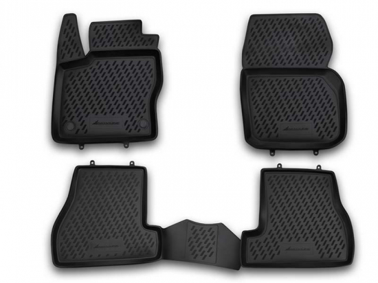 Kilimėliai 3D FORD Focus 2011-2015, 4 pcs. black /L19104