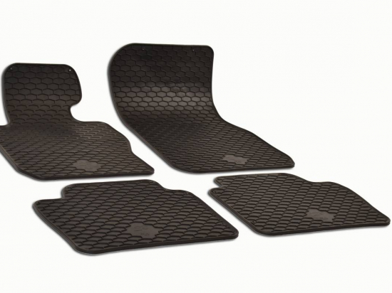 Rubber mats BMW 3 F30 2012-> (black)