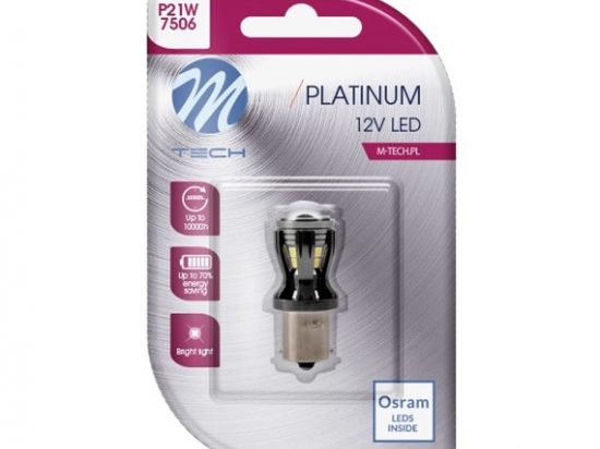 Lemputė  BAI5S, 12-24V 14x2835SMD, CANBUS, BALTA