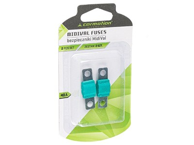 MIDIVAL fuses, 40A, 2 pcs.