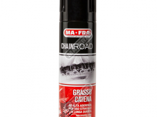 Grandinių tepalas motociklams aerozolinis 250ml. MAFRA CHAINROAD SPRAY