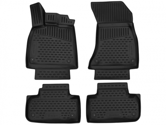 Kilimėliai 3D AUDI Q5 2017-, 4 pcs. black /L03015