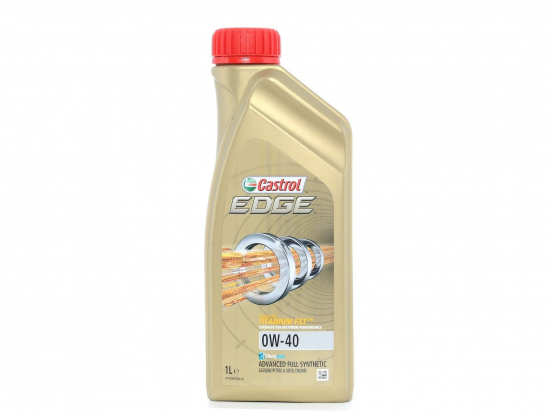 CASTROL EDGE TITANIUM FST Variklio alyva 0W-40, 1l, Visiškai sintetinė alyva