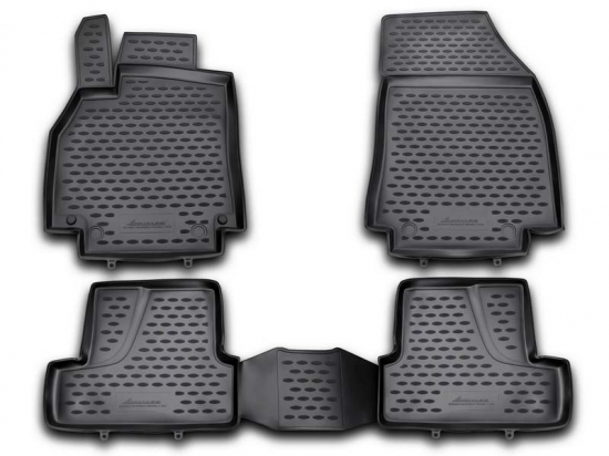 Ruber mats 3D RENAULT Megane 2010->, 4 pcs. /L54028