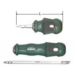 Atsuktuvas iš 2-jų galų Nr.2 6x100mm SATA