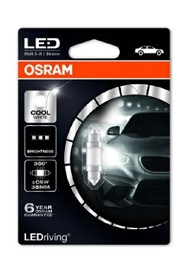 Lemputė LED 12V/1W OSRAM Ledriving