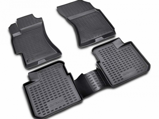 Ruber mats 3D SUBARU Outback 2003-2009, 4 pcs. /L59007