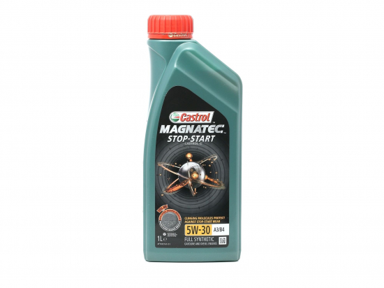 CASTROL Magnatec, Stop-Start A3/B4 Variklio alyva 5W-30, 1l, Visiškai sintetinė alyva