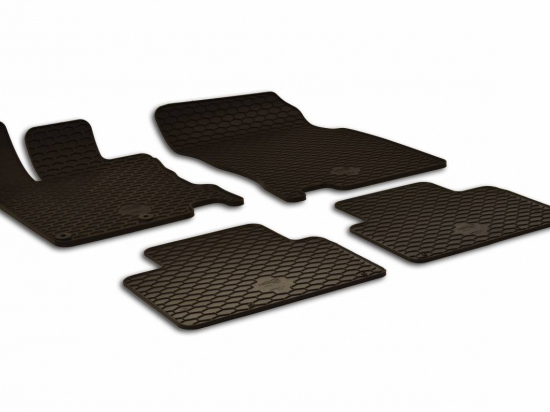 Rubber mats Nissan Qashqai 2014-> (black)