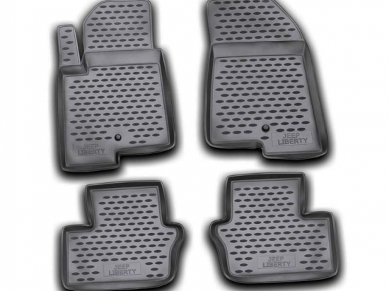 Kilimėliai 3D JEEP Liberty 2007->, 4 pcs. /L35014