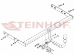 Vilkimo kablys  AUDI A3 SPORTBACK 08-13/prisukamas