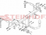 Vilkimo kablys FIAT PANDA III 4X4 12-/prisukamasE