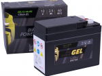 intact Battery-Power GEL, akumuliatorius motociklams (YTR4A-BS) 12V 2,5AH (c20) 60A (EN)