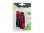 Cigarette lighter plug with 200 cm electric cable