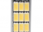 Lemputės 12V/C5W 41mm x2vnt. LED 9xSMD5630 SV8.5 M-TECH Warm White