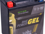 intact Battery-Power GEL, akumuliatorius motociklams (YTX16-BS) 12V 14AH (c20) 280A (EN)